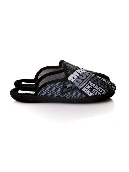 Dicas Men's Slipper Black