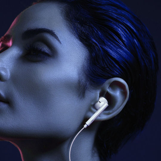 Mcdodo HP-6080 In-ear Handsfree με Βύσμα 3.5mm Λευκό