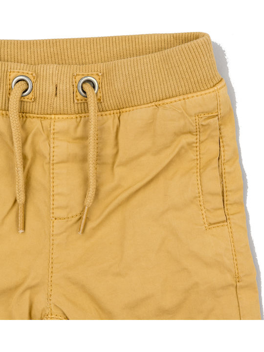Kids' Jeans Trousers Solid Color Mustard Code LBBAP0401 23025