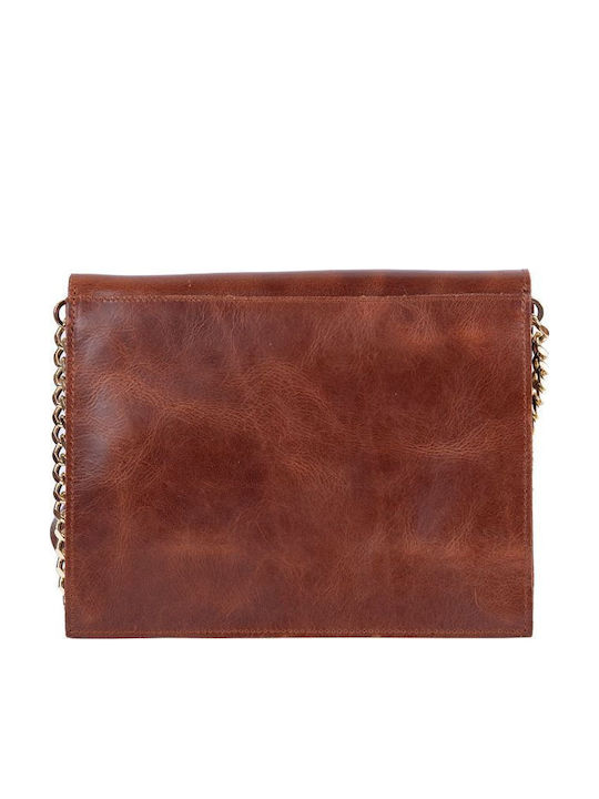 Leather Women's Bag Crossbody Brown