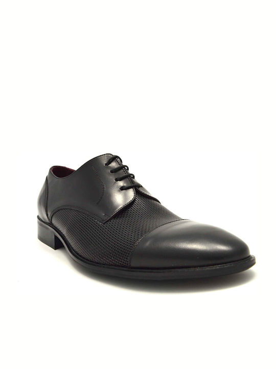 Prima Men's Leather Dress Shoes Black