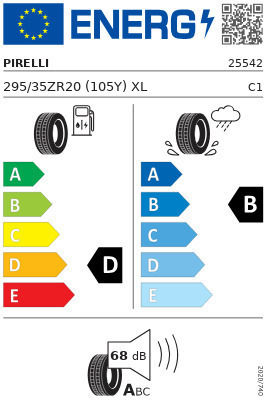 Pirelli P Zero 295/35R20 105Y F01 XL Лято Гума