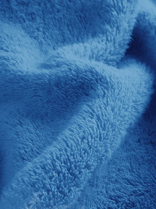 SpitiBazaar Σετ Πετσέτες Μπάνιου 3τμχ Cosy Σιέλ Βάρους 600gr/m²
