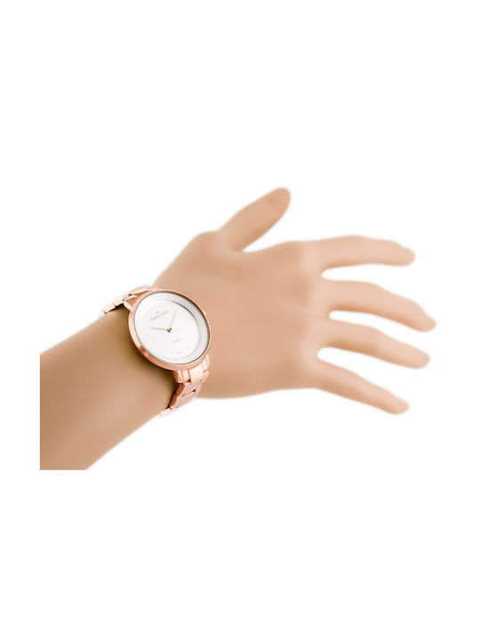 Jordan Kerr Γυναικείο Ρολόι 33mm Μπαταρίας με Χρυσό Μεταλλικό Μπρασελέ