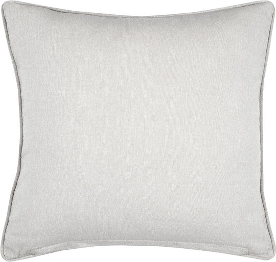 Christmas Decorative Pillow Square Beige 40x40cm