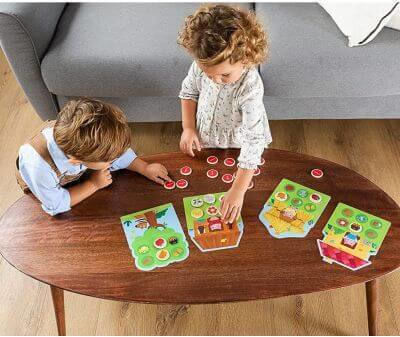 Επιτραπέζιο Παιχνίδι Memory Lotto - 3 Γουρουνάκια για 2-4 Παίκτες 2+ Ετών (EN) Goula