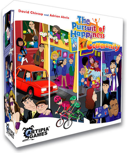 Board Game Pursuit of Happiness Community for 1-5 Players 12+ Years Old (EN) Artipia