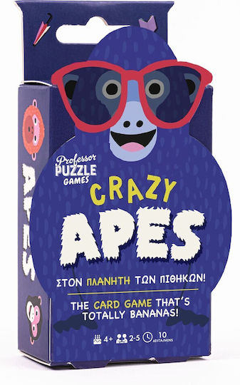 Board Game Crazy Apes - Στον Πλανήτη των Πιθήκων for 2-5 Players 4+ Years Old Professor Puzzle