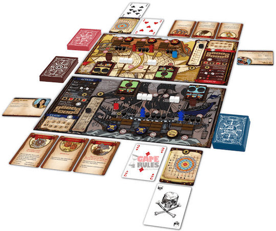 Επιτραπέζιο Παιχνίδι Merchants & Marauders: Broadsides για 2 Παίκτες 14+ Ετών (EN) Z-Man Games