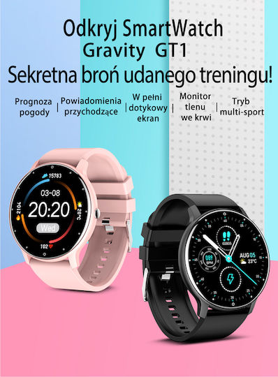 Gravity Gt1 Смарт часовник с Пулсомер Многоцветен
