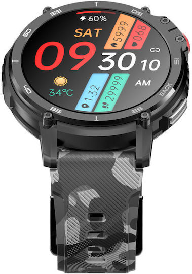 Rubicon Rncf07 Smartwatch mit Pulsmesser (Mehrfarbig)
