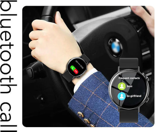 Rubicon Rnce98 44mm Smartwatch με Παλμογράφο (Πολύχρωμο)