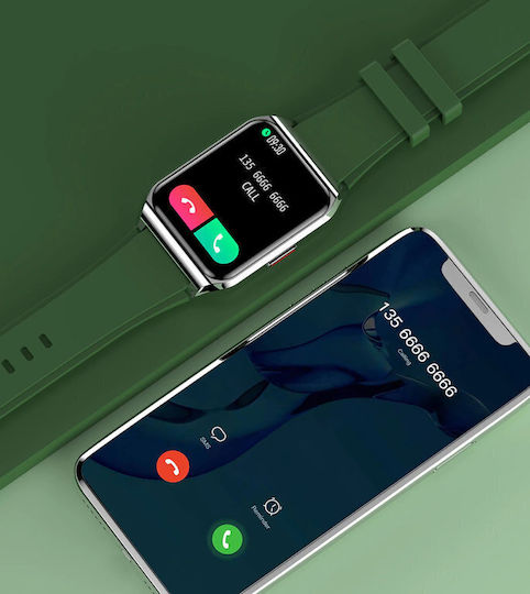 Rubicon Rnce89 37mm Smartwatch με Παλμογράφο (Πολύχρωμο)