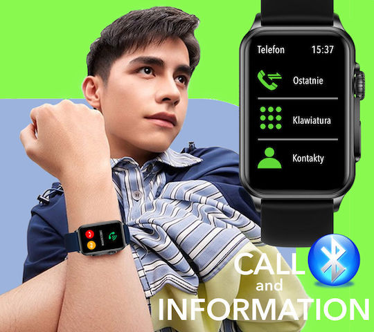 Rubicon Rncf06 Smartwatch με Παλμογράφο (Πολύχρωμο)