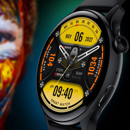 Rubicon Rncf10 Smartwatch με Παλμογράφο (Πολύχρωμο)
