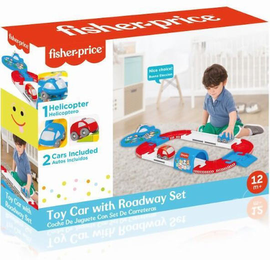 Fisher Price Σετ Οδοστρώματος με Αυτοκίνητο Πίστα