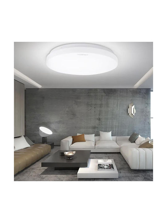 Aigostar Ceiling Light with Integrated LED White