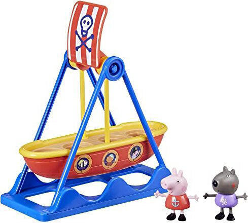 Hasbro Peppa Pig Swinging Pirate Ship Peppa Pig for Ages 3 Plus Miscellaneous Designs