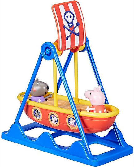 Hasbro Peppa Pig Swinging Pirate Ship Peppa Pig for Ages 3 Plus Miscellaneous Designs
