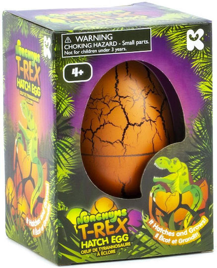 Epsilon Toys Miniatur-Spaßspielzeug Ei Mit Ausbrütendem Dinosaurier Für 6+ Jahre 15cm null