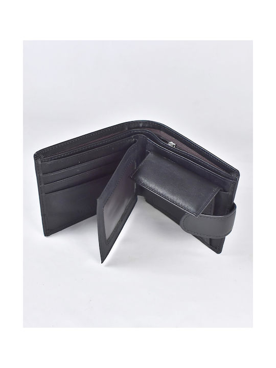 Beltipo Men's Leather Wallet Black