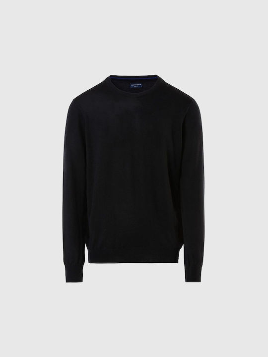 North Sails Men's Long Sleeve Sweater Black