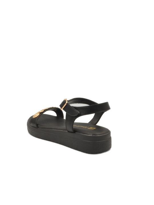 Tendenz Anatomic Synthetic Leather Women's Sandals Gold