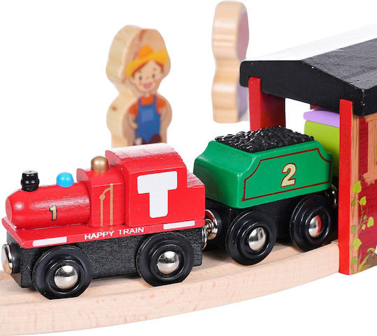 Wooden Story Железопътни Релси от Дърво за 3++ Години