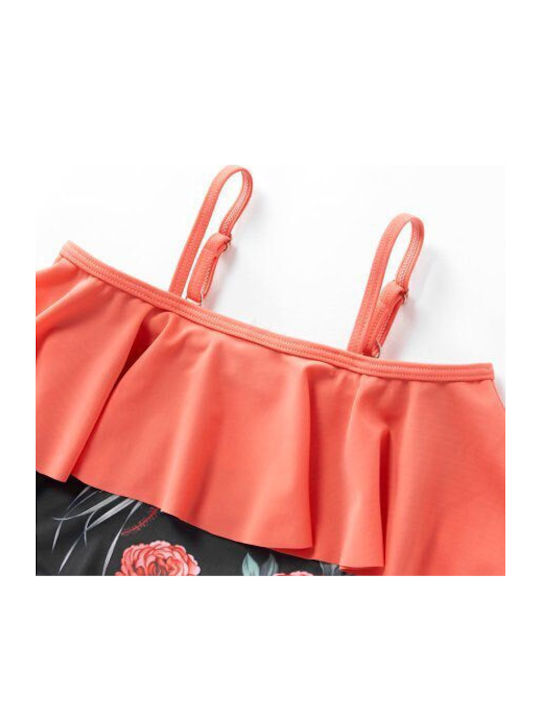 iEFiEL Kids Swimwear One-Piece Black - Red