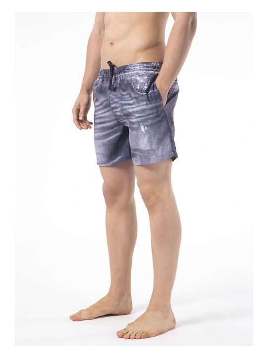 Just Cavalli Herren Badebekleidung Shorts Blau