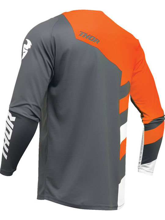 Thor Sector Men's Tricou Motocross Orange Culoare