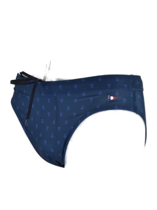 Ανδρικό Μαγιό Slip Blu