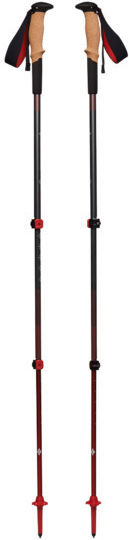 Black Diamond Pair of Telescopic Trekking Poles Pursuit Shock Gray