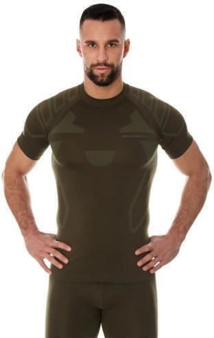 Brubeck Sweatshirt Militär in Khaki Farbe