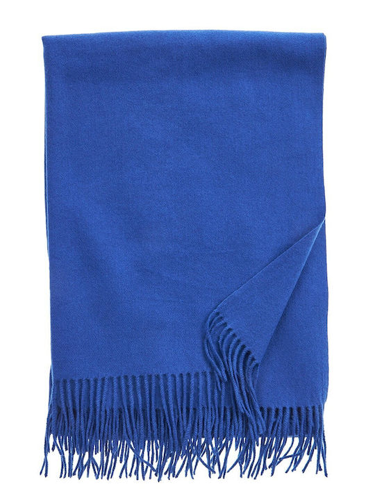 Verde Women's Wool Scarf Blue