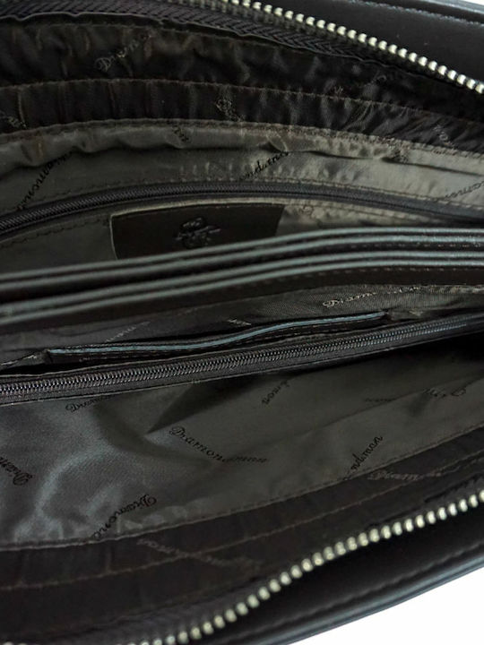 Piele Geantă pentru bărbați De umăr / tip crossbody Maro
