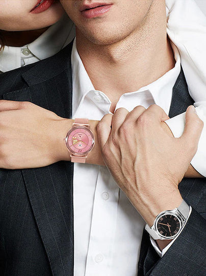 Pacific 27-4 50mm Smartwatch με Παλμογράφο (Ροζ Χρυσό)
