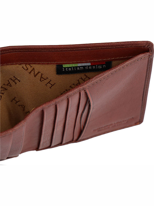 Leather Men's Wallet Classic Brown