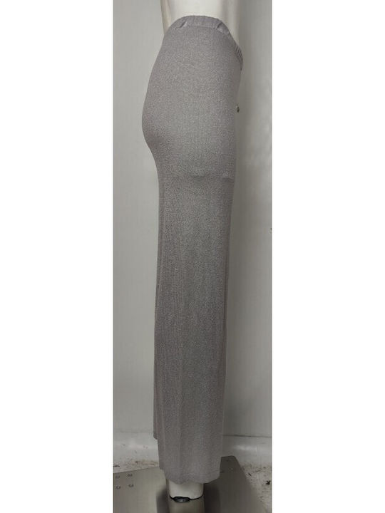 Aggel Damen Stoff Hose Gray