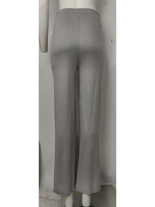 Damen Stoff Hose Gray