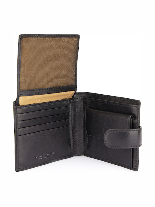 Leather Men's Wallet Classic Black