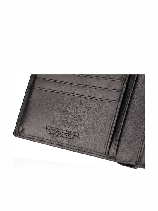 Leather Men's Wallet Classic Black