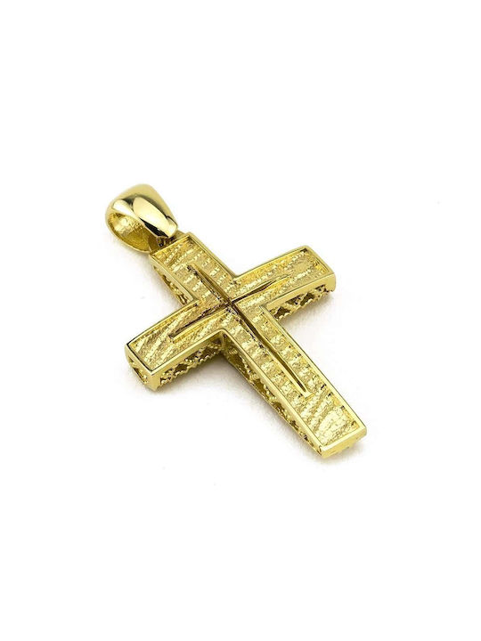 Goldsmith Women's Gold Cross 14K Double Sided