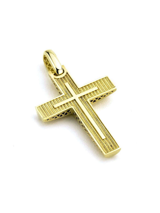 Goldsmith Men's Gold Cross 14K