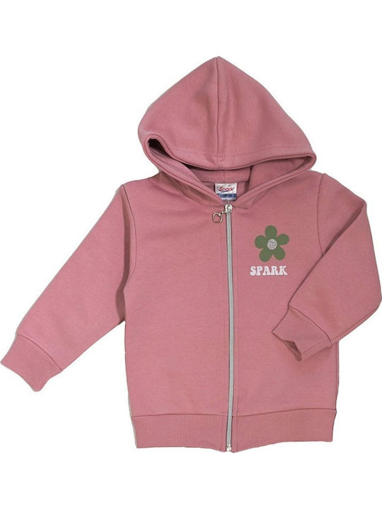 Kids Sweatpants Set Pink 2pcs