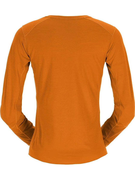 Damen Bluse Langärmelig Braun