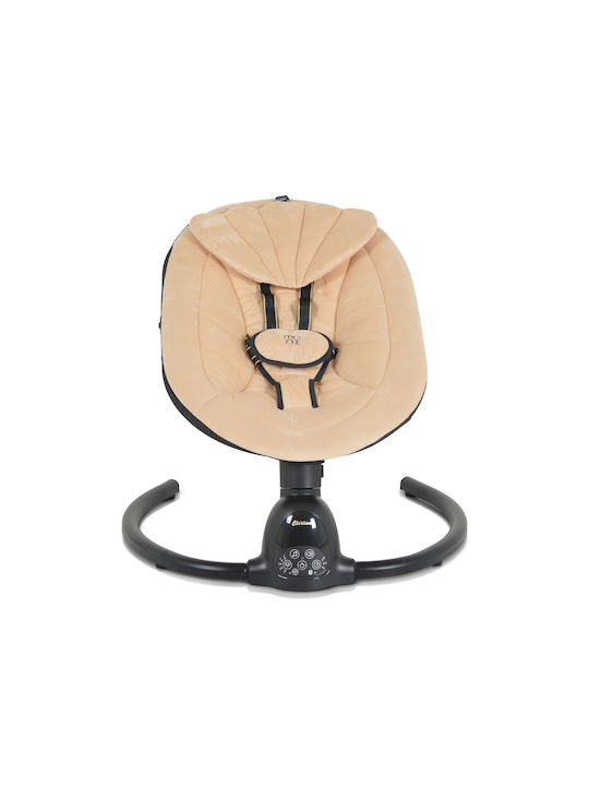 Moni Electric Baby Relax Swing Clarissa with Music Beige for Child up to 9kg