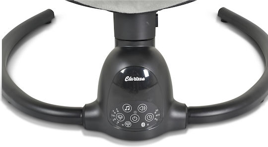Moni Electric Baby Relax Swing Clarissa with Music Gray for Child up to 9kg
