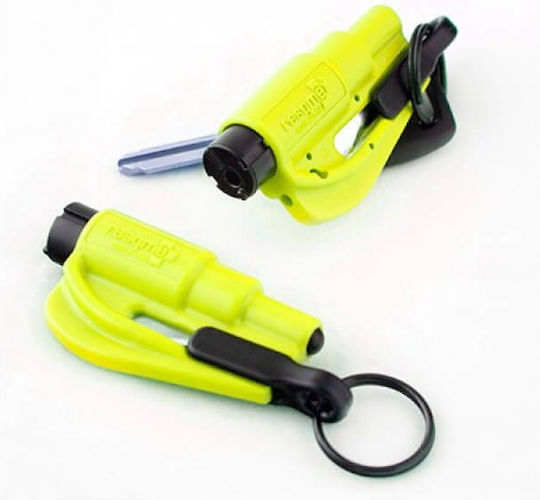 Resqme Car Emergency Hammer Automatic With Blue Seatbelt Cutter