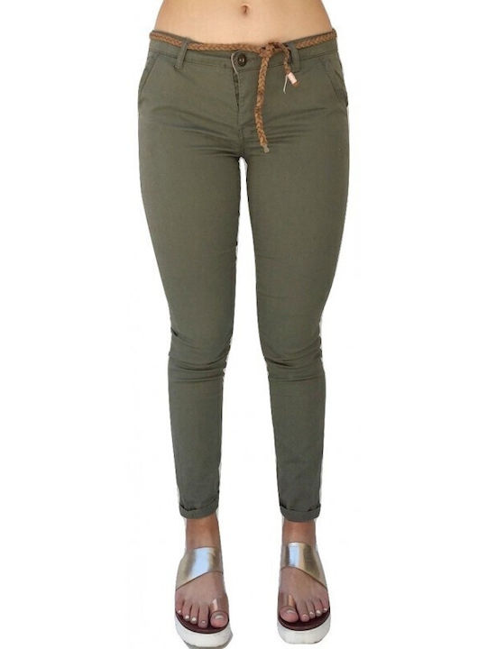 Explorer Damen Stoff Hose Khaki